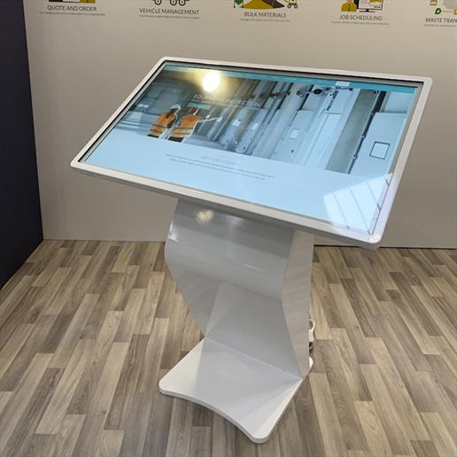 Interactive Freestanding Display, touch screen, interactive screen, Interactive kiosk, wayfinding