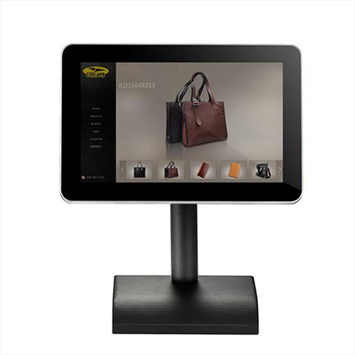 interactive desktop display, desktop digital sign, digital menu screen, battery digital sign
