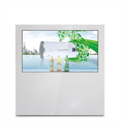 transparent screen, transparent showcase,freestanding screen, digital display, product display