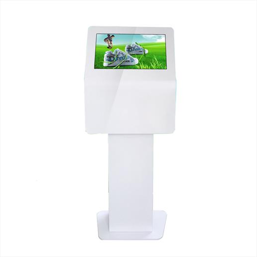 high angled interactive kiosk, interactive advertising, interactive advertising kiosk,digital screen