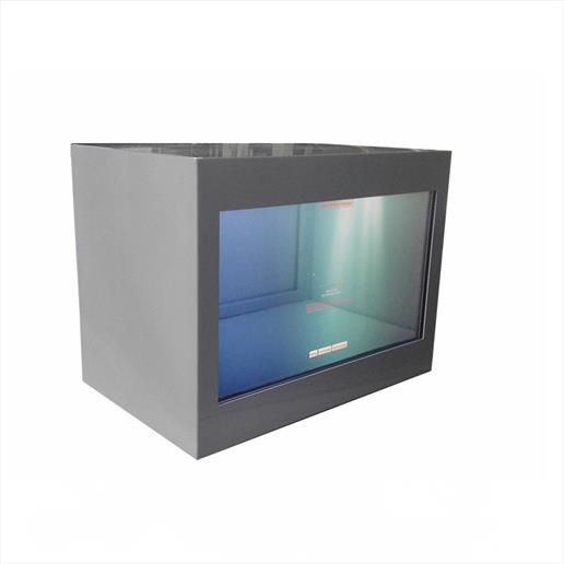 transparent screen, transparent showcase,freestanding screen, digital display, product display