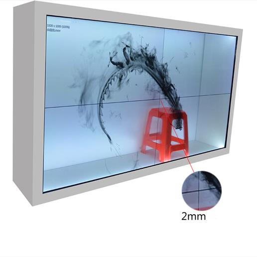 transparent screen, transparent showcase,freestanding screen, digital display, product display