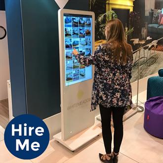43" Interactive Freestanding Digital Display