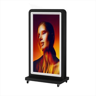 indoor digital signage, freestanding Displays, digital signage solutions, digital screens,