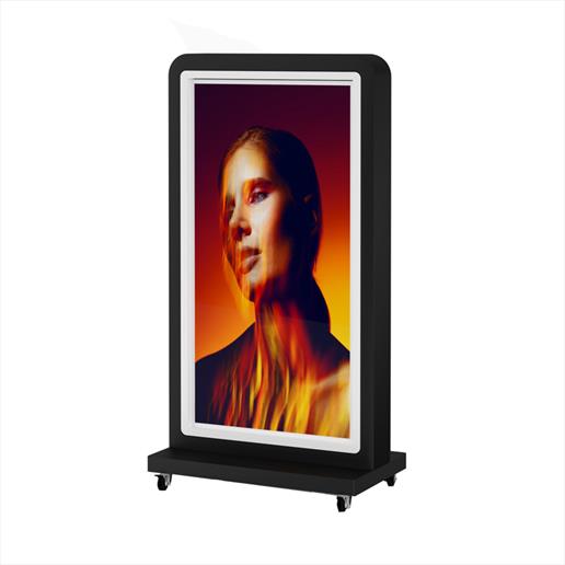 event hire, screen hire , digital signage hire, freestanding touch screen, digital totem