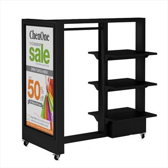 Clothing Rail Digital Display - Various Colour Options Available