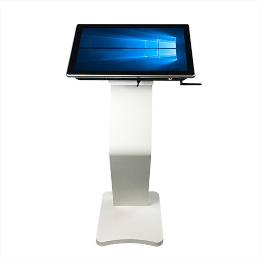 high angled interactive kiosk, interactive advertising, interactive advertising kiosk