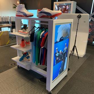 49" Clothing Rail Digital Display - Hire