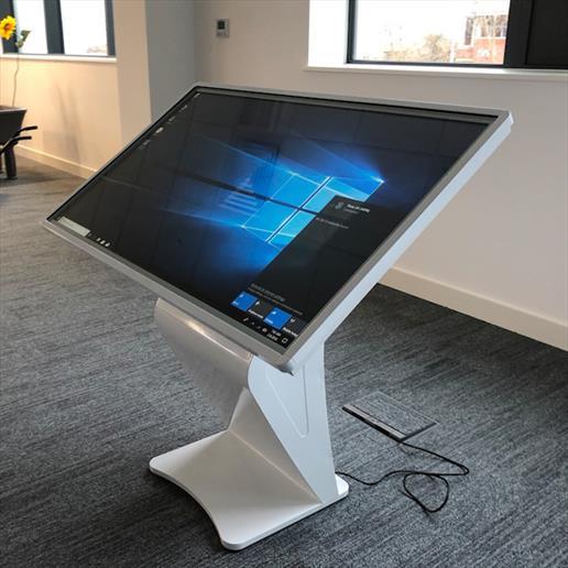 Interactive Freestanding Display, touch screen, interactive screen, interactive kiosk, touch screen digital signage