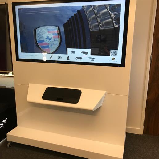 Interactive Freestanding Display, touch screen, interactive screen, bespoke digital signage