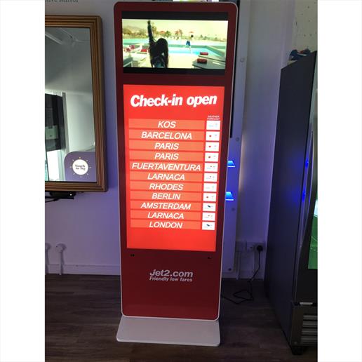 Interactive Freestanding Display, touch screen, interactive screen, outdoor screen