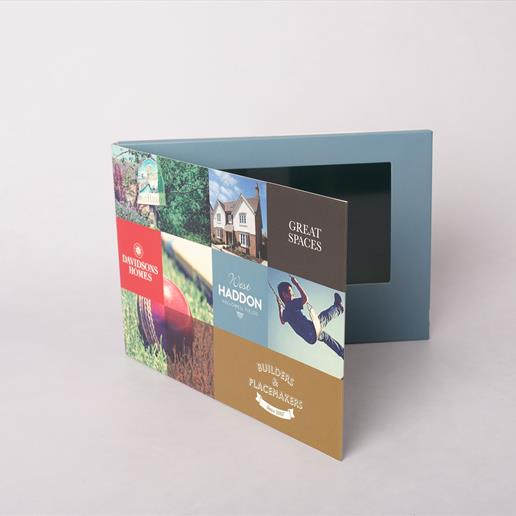 video brochures, video in a card, digital marketing, marketing tool, video business card, video box, video gift box