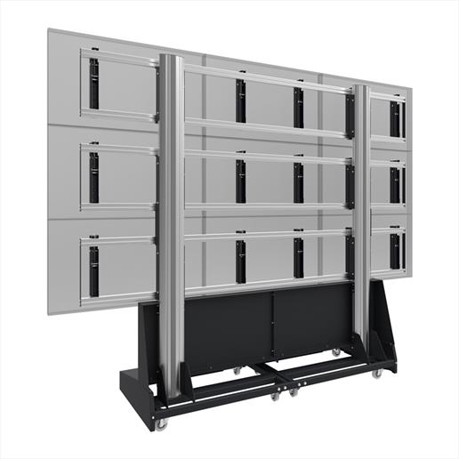 video wall,freestanding video wall,digital video wall,multi screen wall, video wall signs