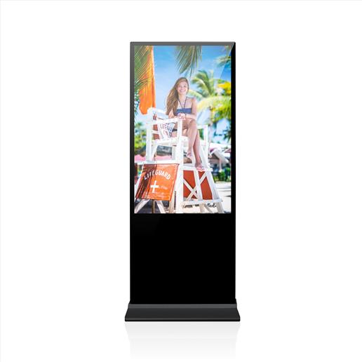 Interactive Freestanding Display, touch screen, interactive screen, dual screen
