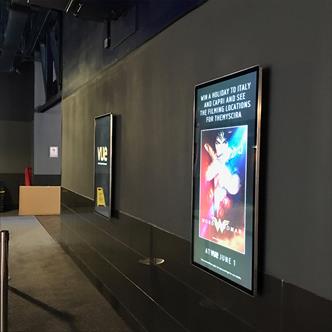 Vue Cinema, Cinema Vue, Cinema,Digital Signage, Cinema, Leisure, Vue Cinema Digital Signage, Video wall, poster screens, Digital advertising