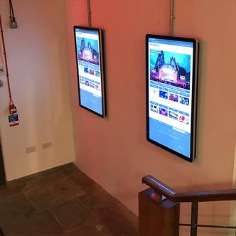 wall mounted screen,digital screen,menu screen,advertising screen,